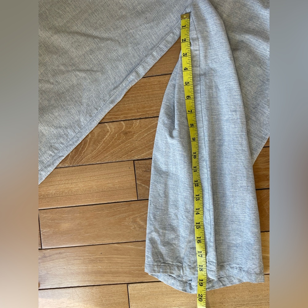 People Tree Organic Cotton Gray Wide-Leg Jumpsuit Belted Size 8 - Picture 11 of 13